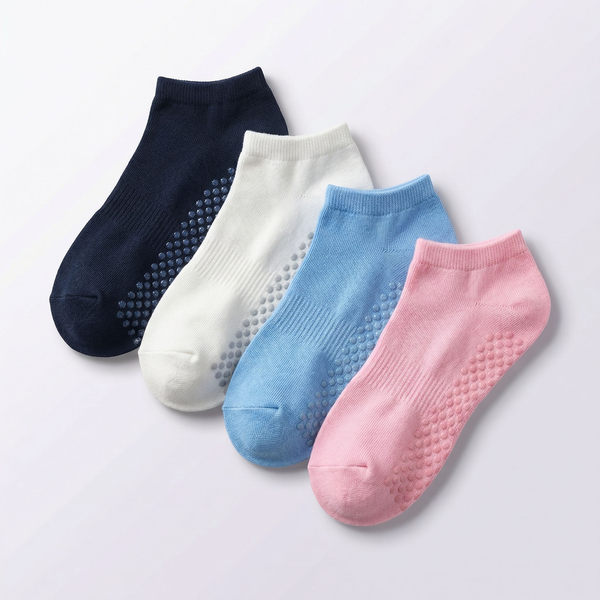 BELINO Women's StudioGrip Anti-Slip Socks – 4 Pack