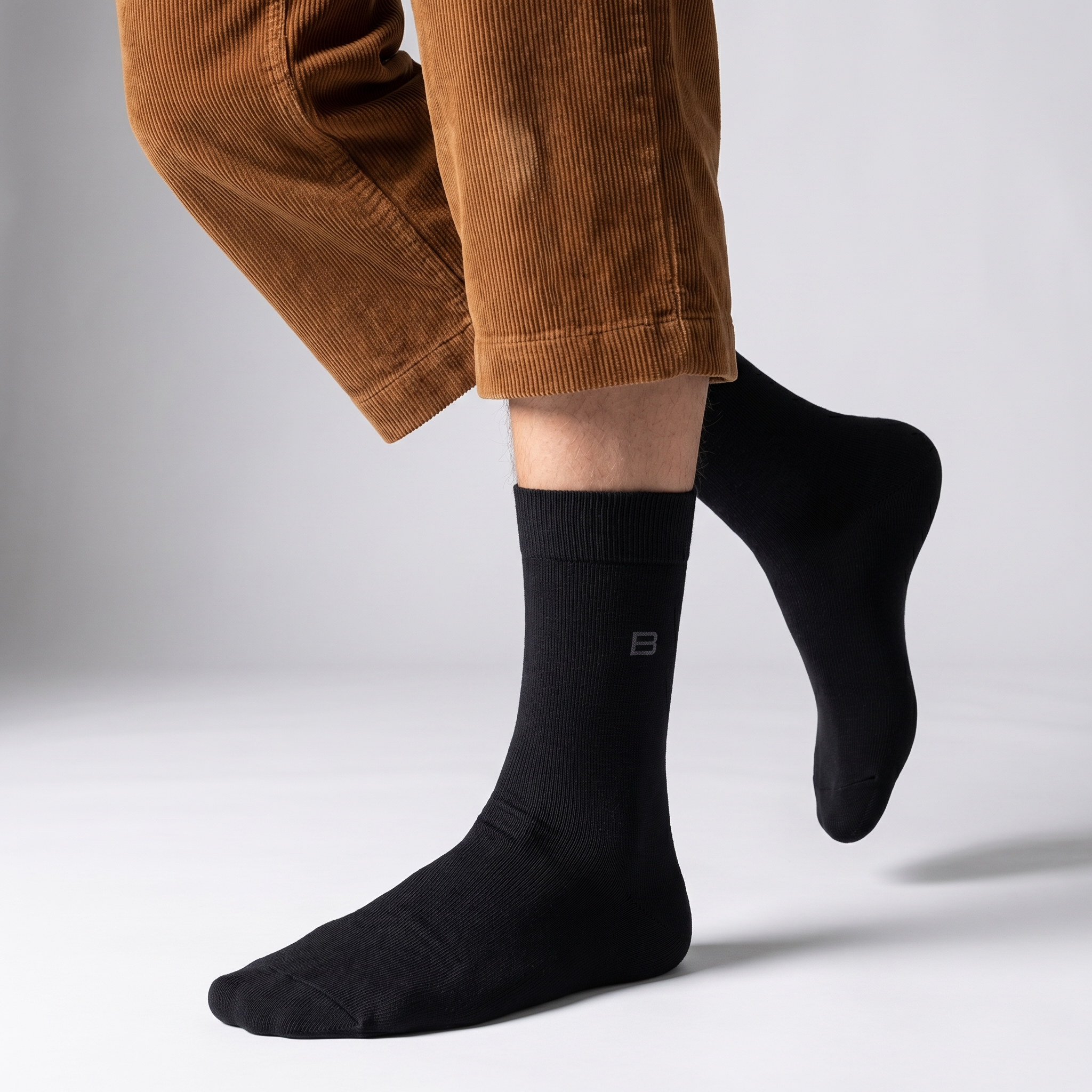 BELINO Men's LUXE Everyday Bamboo Socks – 12 Pack Premium Gift-Ready Packaging