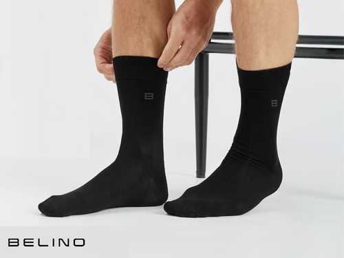 BELINO Men's Bamboo Super Soft Socks